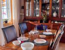 eifelchalet niederehe wohnbereich esstisch